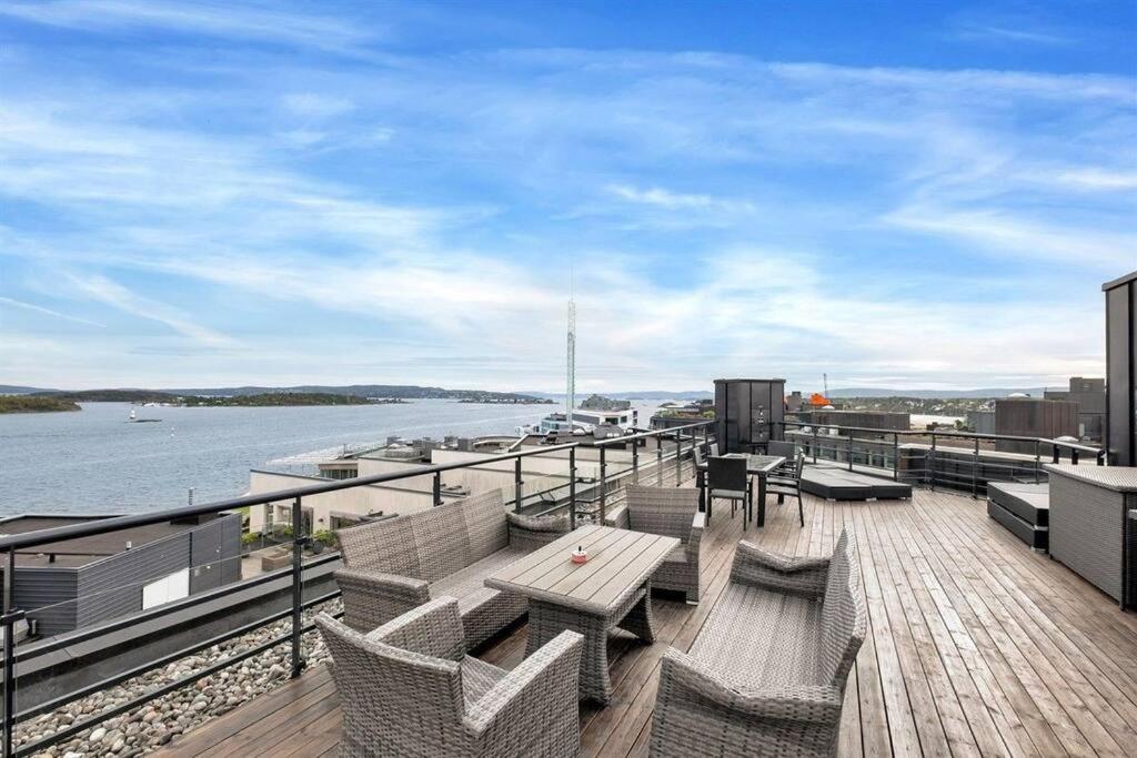 Tjuvholmen / Aker Brygge - Most Expensive Area In Oslo! Apartman Kültér fotó
