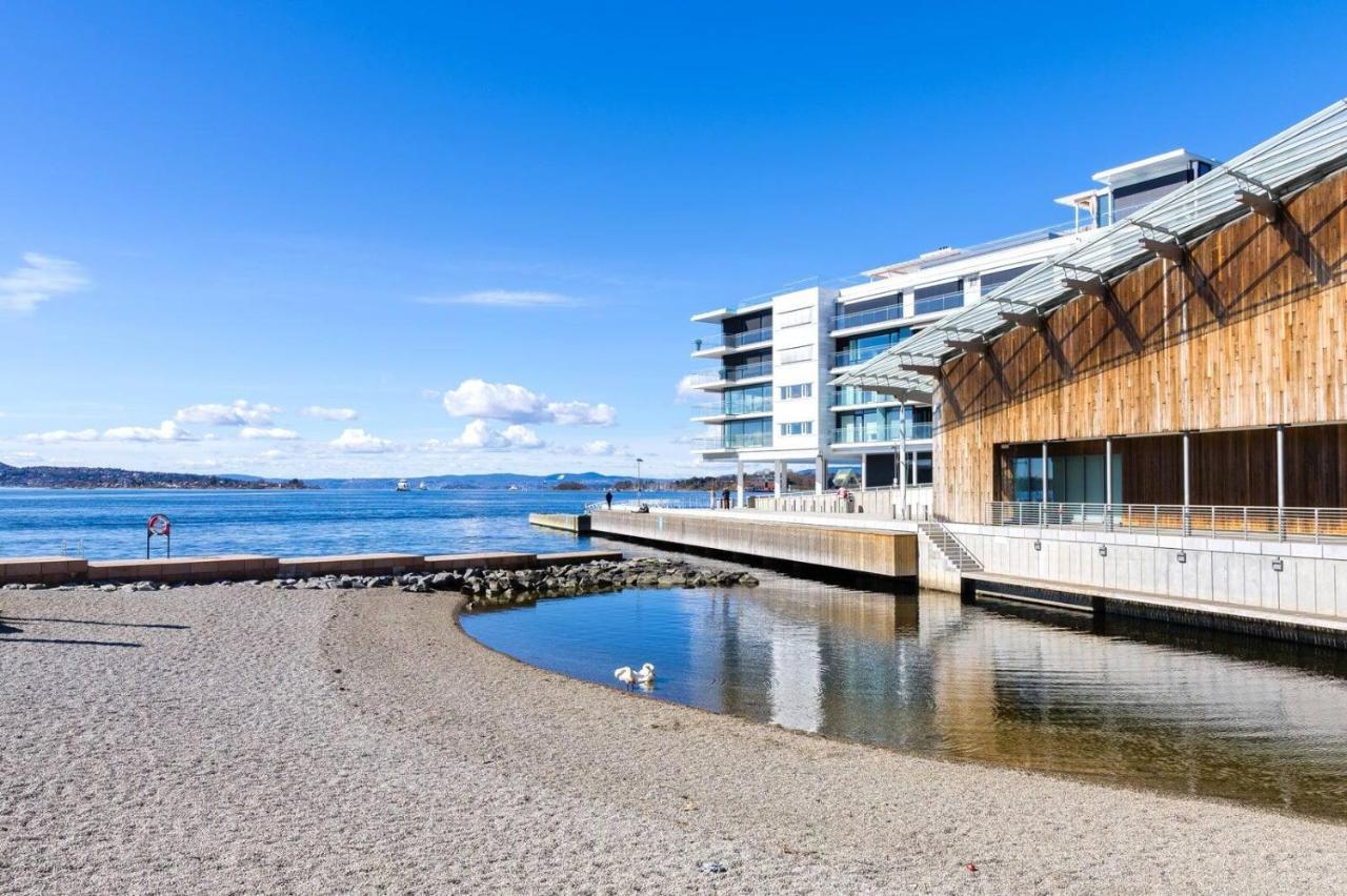 Tjuvholmen / Aker Brygge - Most Expensive Area In Oslo! Apartman Kültér fotó