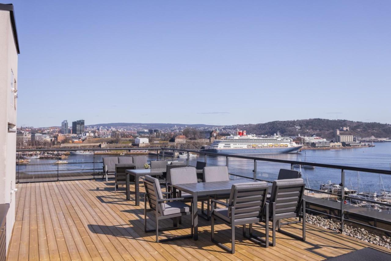 Tjuvholmen / Aker Brygge - Most Expensive Area In Oslo! Apartman Kültér fotó